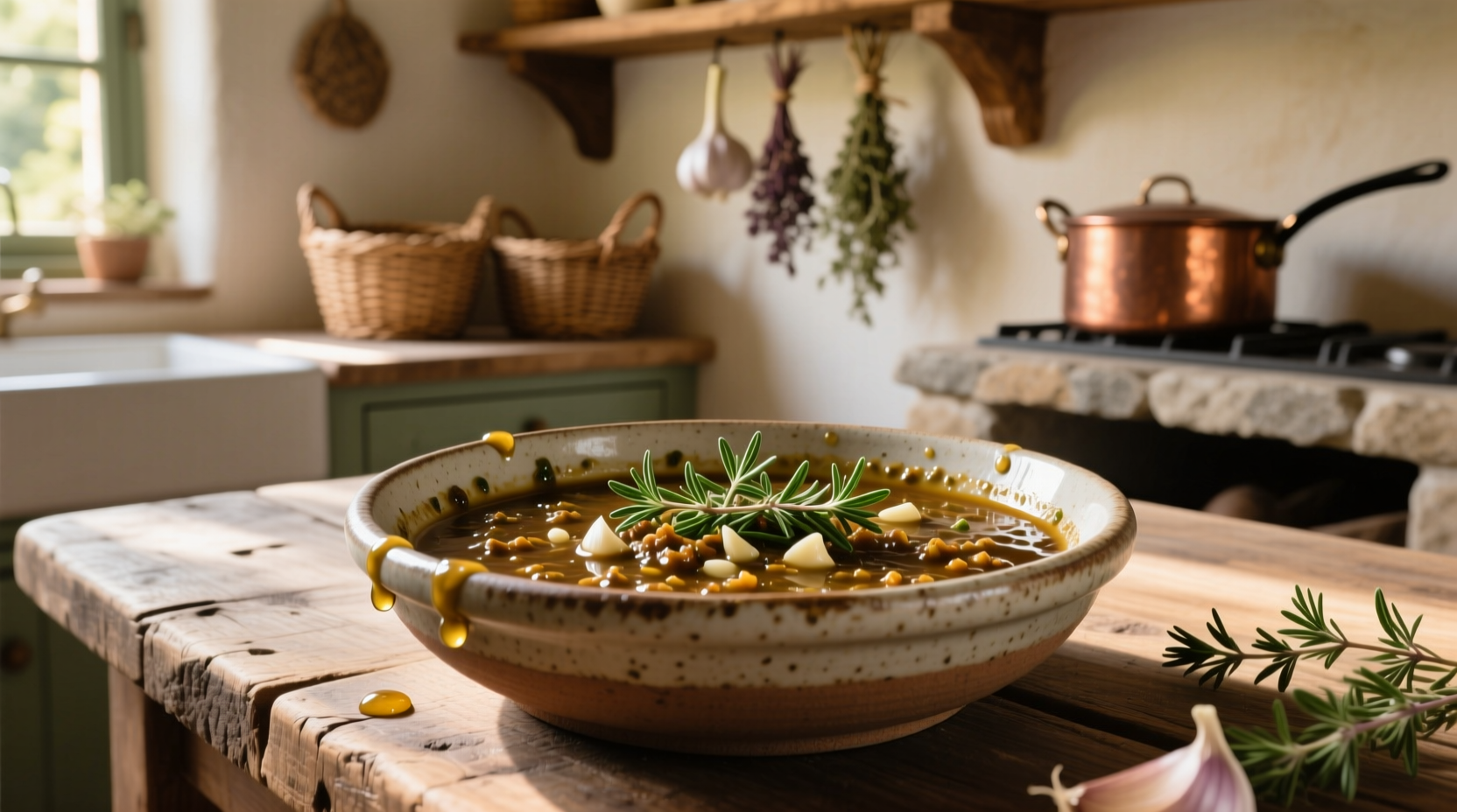 garlic thyme sauce