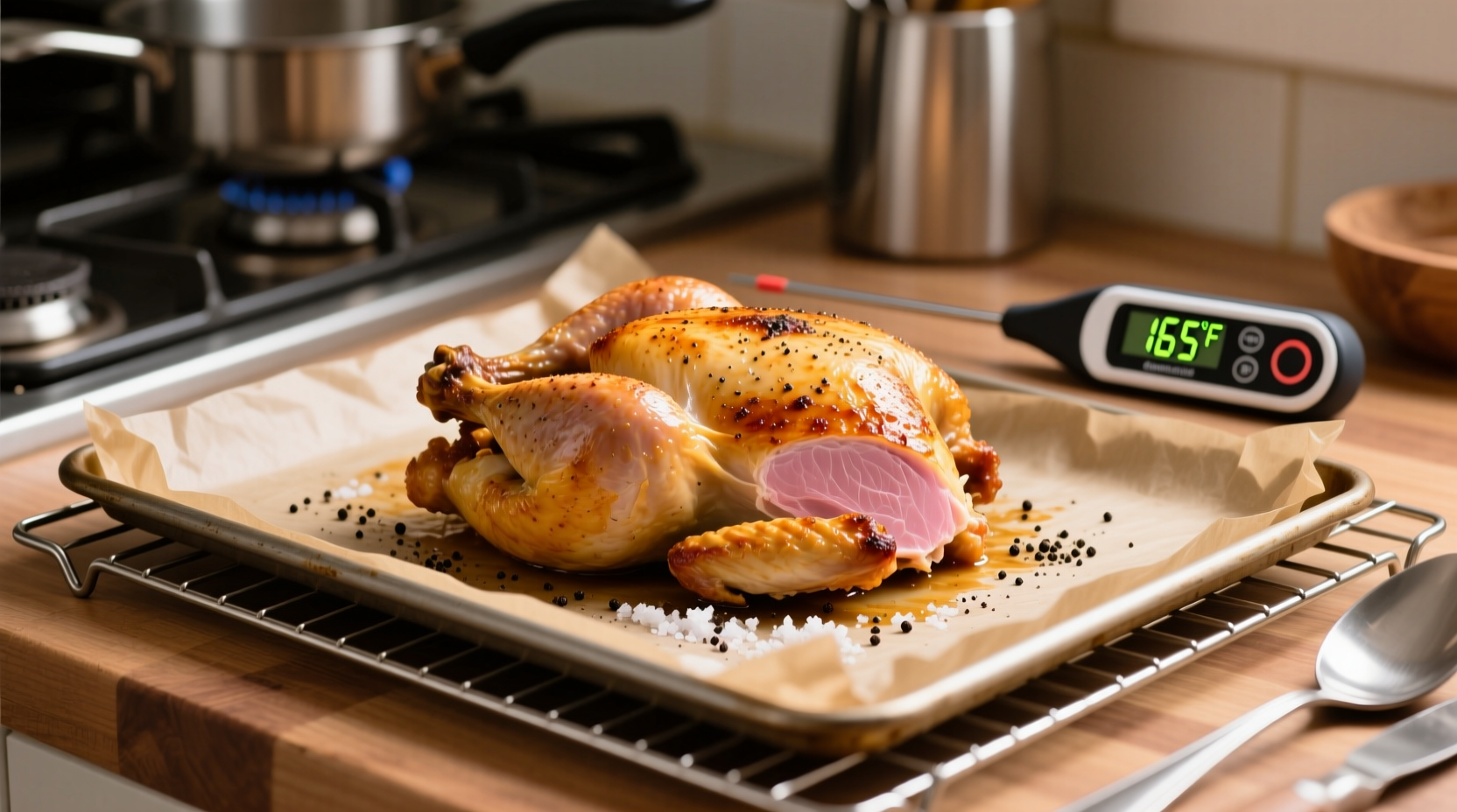 what temperature to cook chicken at