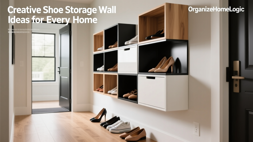 Creative Shoe Storage Wall Ideas for Every Home