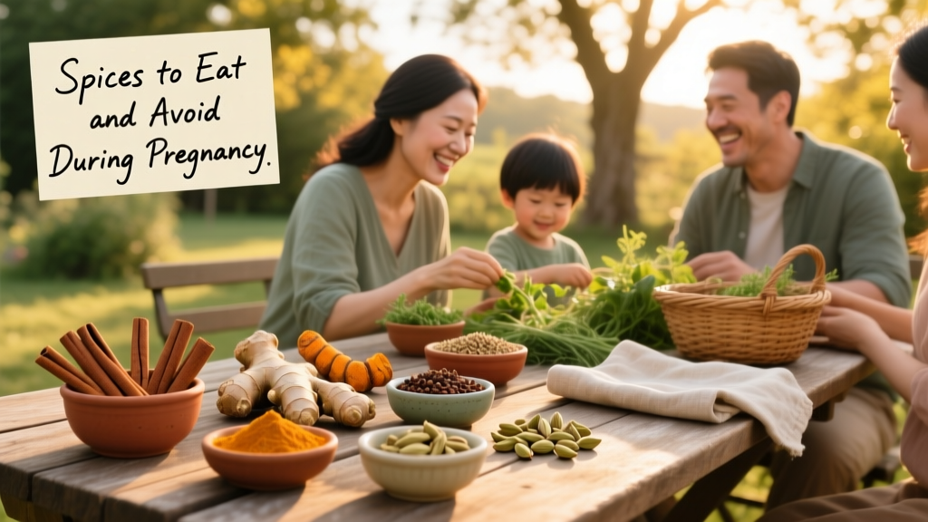 Spices to Eat and Avoid During Pregnancy: Evidence-Based Guidance for Safe Flavor and Wellness