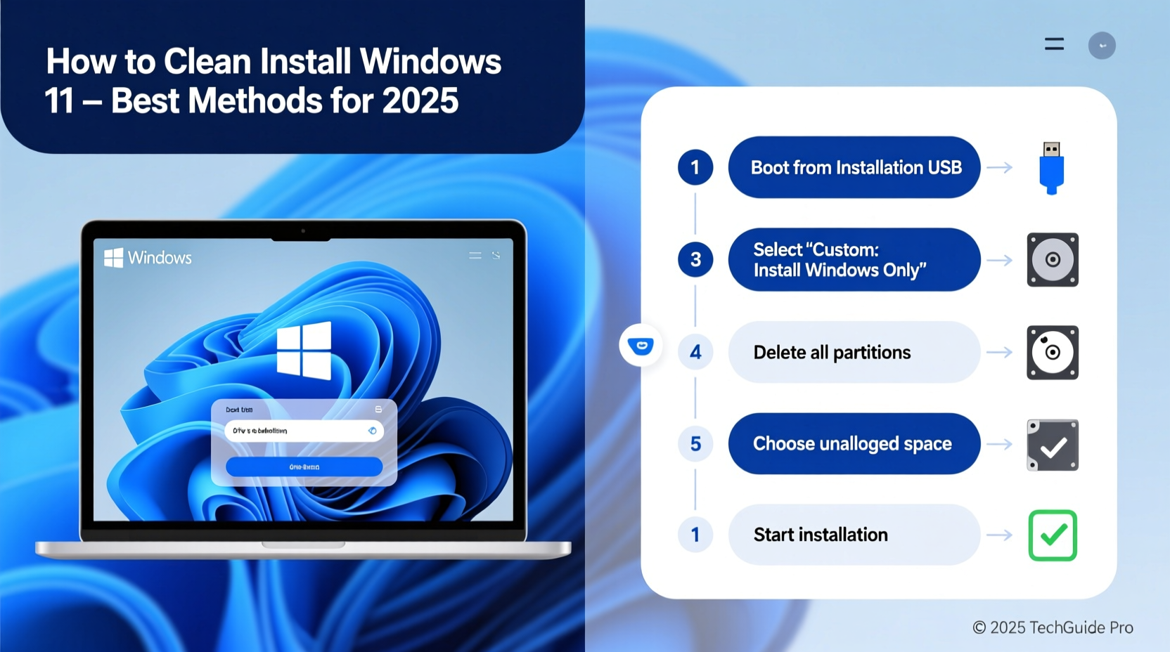 How to Clean Install Windows 11: Best Methods for 2025