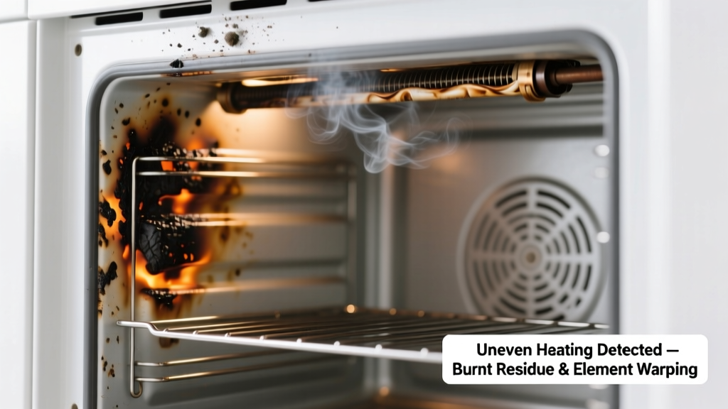 Oven Heating Unevenly & Smelling Bad: Quick Diagnosis