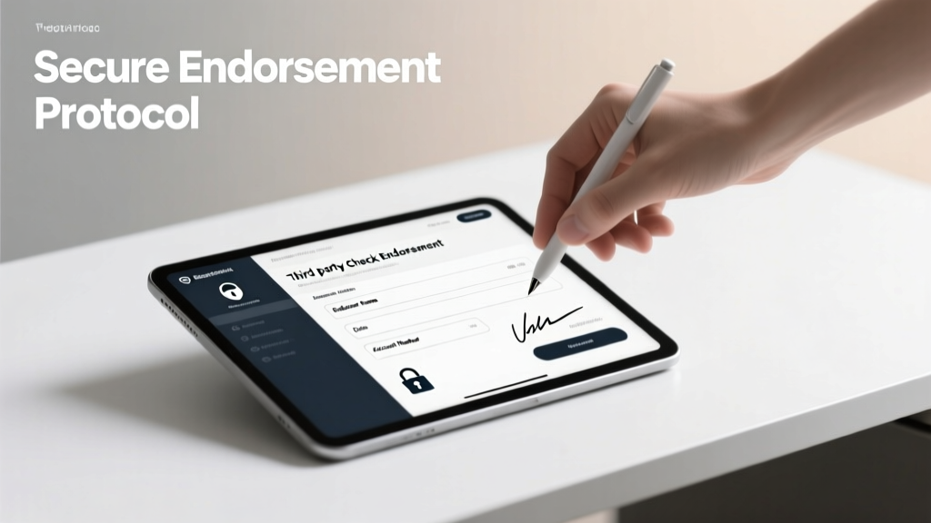 How to Endorse a Third-Party Check Safely