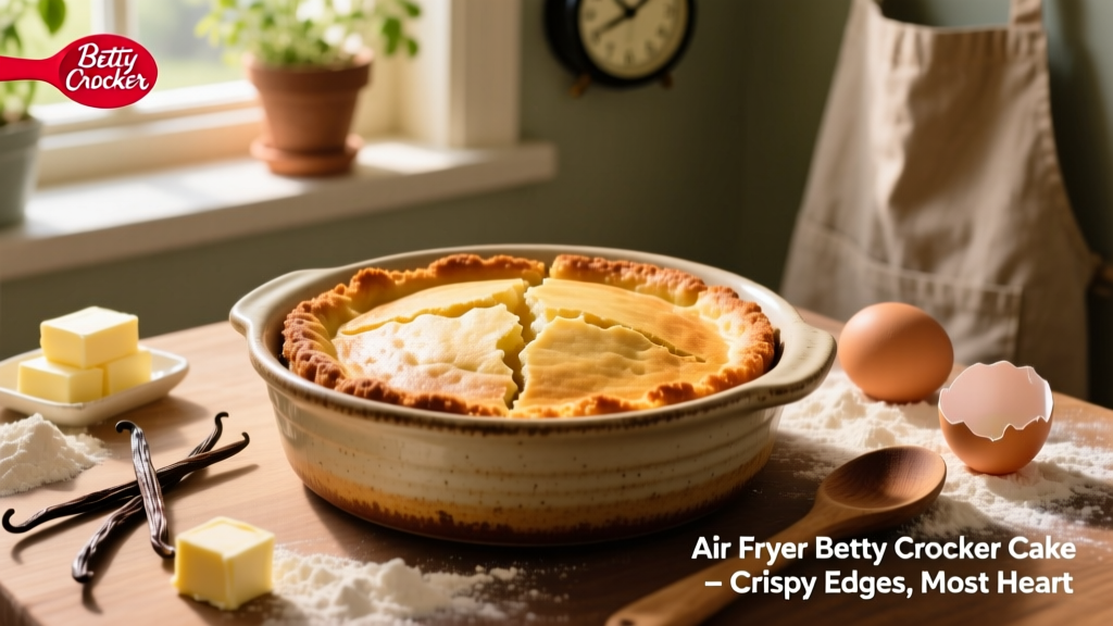 Air Fryer Betty Crocker Cake: Crispy-Edged & Moist