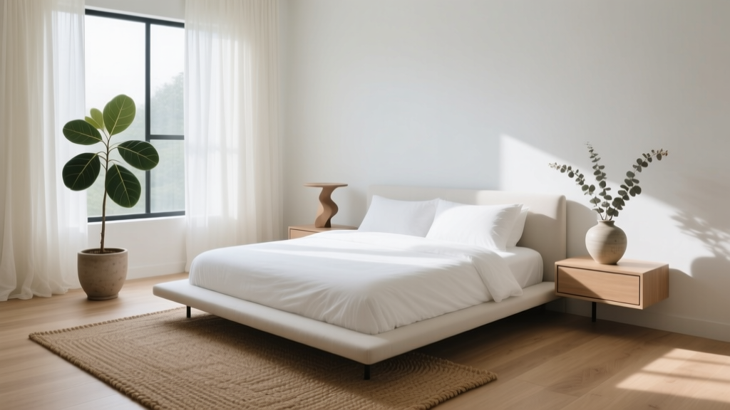 Stylish Bedroom Design for Hot Summers