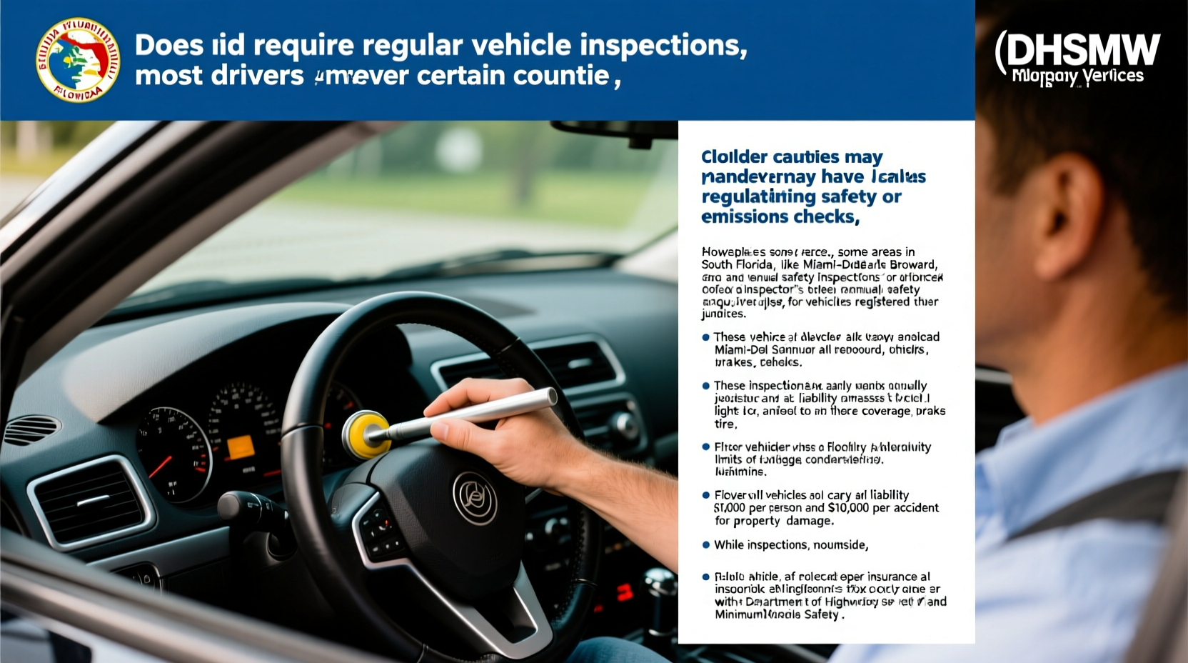 does florida require car inspections