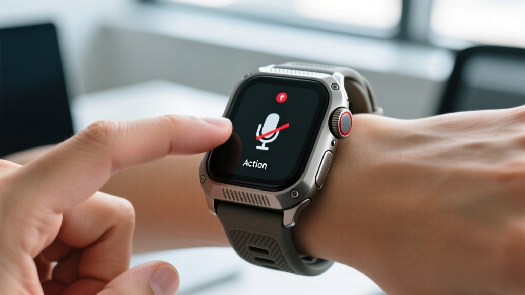 Why Your Smartwatch Needs a Physical Mute Button for Privacy