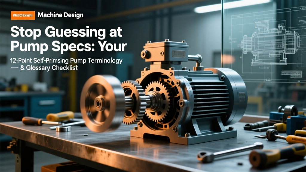 Self-Priming Pump Glossary: NPSH, API 610 & Key Terms