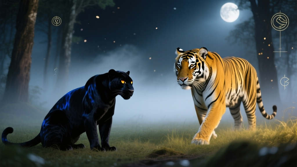 Panther vs Tiger: Dream Symbol Comparison