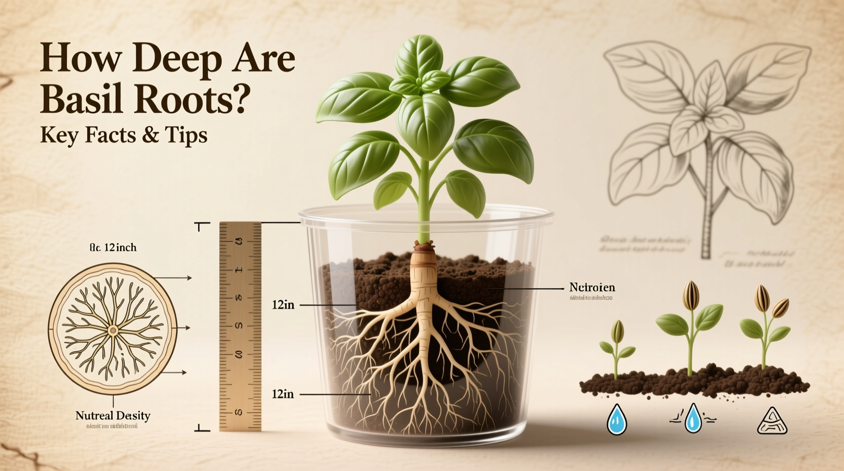 Basil Root Depth: 5 Essential Tips | TheHomeSprouts