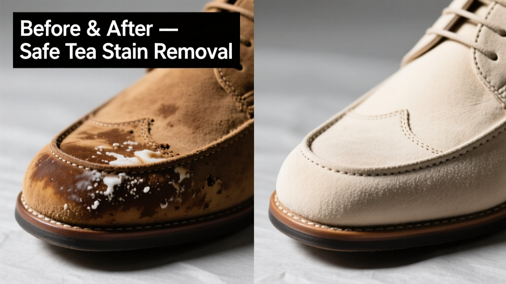 How to Remove Tea Stains from Suede Safely