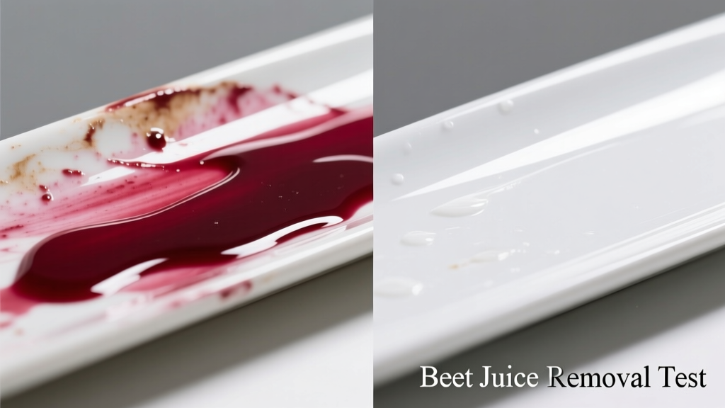 How to Remove Beet Juice from Porcelain Surfaces