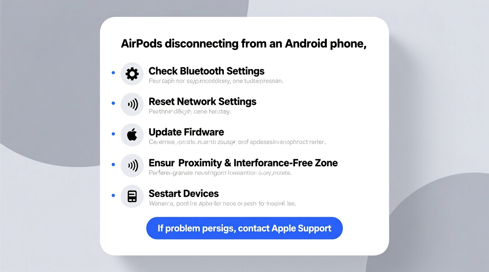 why do my airpods keep disconnecting from my android phone quick troubleshooting