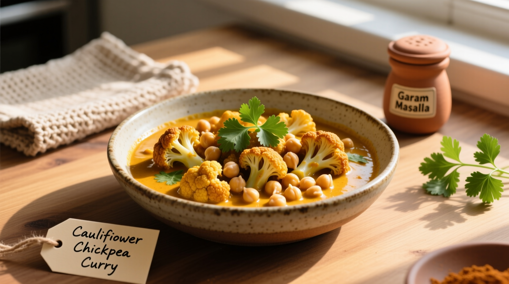Cauliflower Chickpea Curry: 30-Minute Vegan Recipe