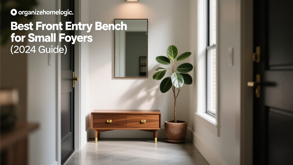Best Front Entry Bench for Small Foyers (2024 Guide)