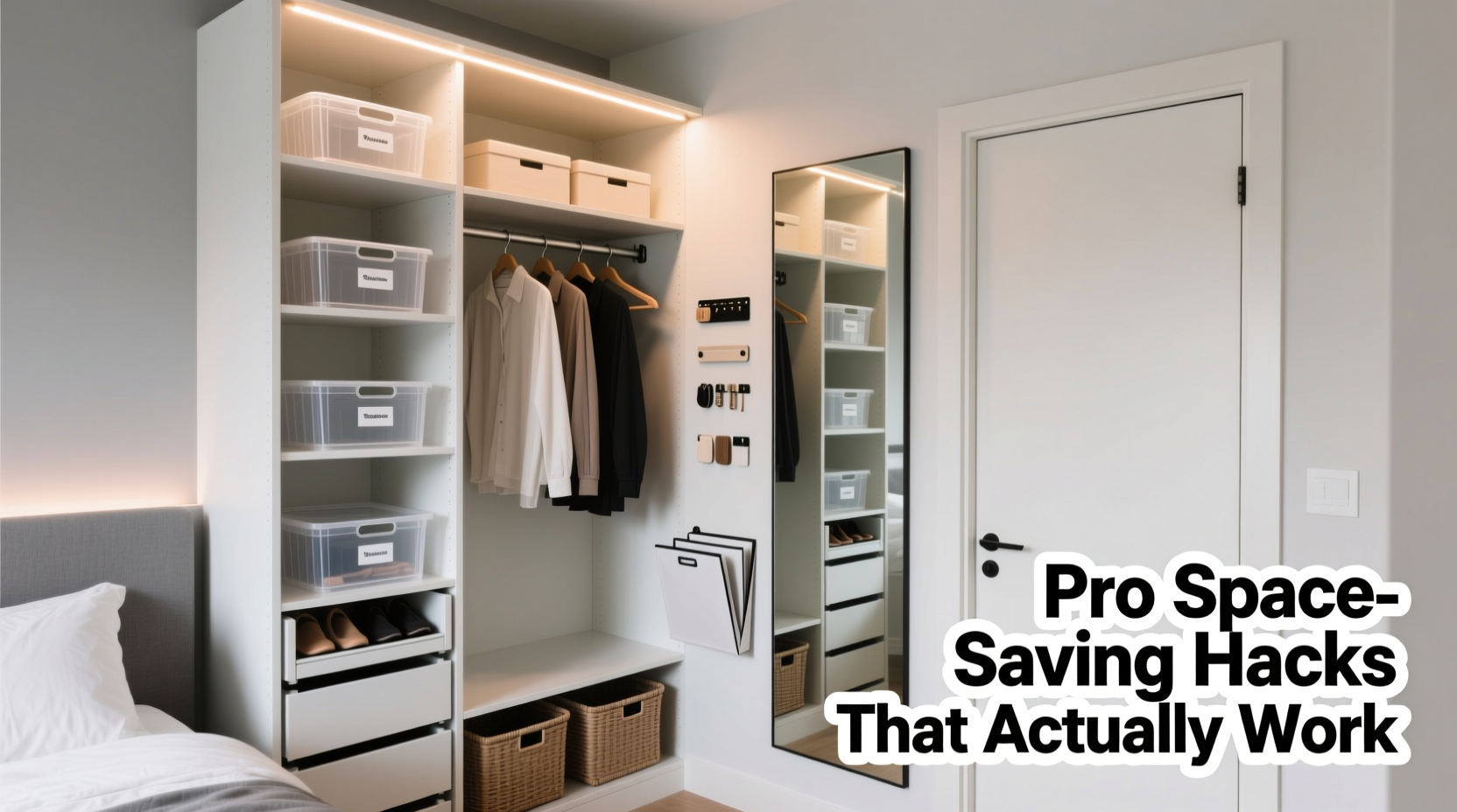how to organize a tiny closet like a pro space saving hacks that actually work