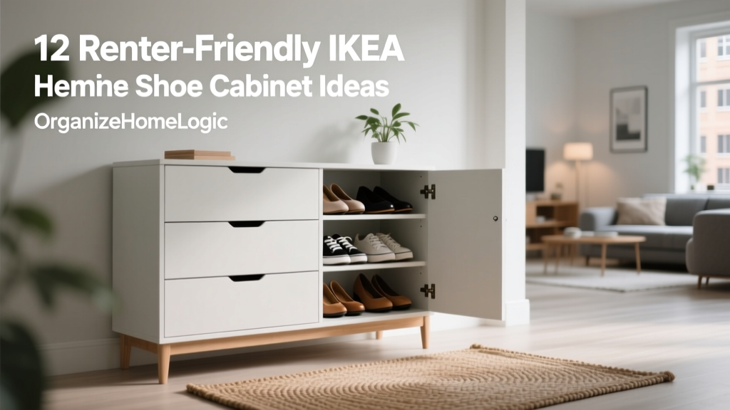 12 Renter-Friendly IKEA Hemnes Shoe Cabinet Ideas