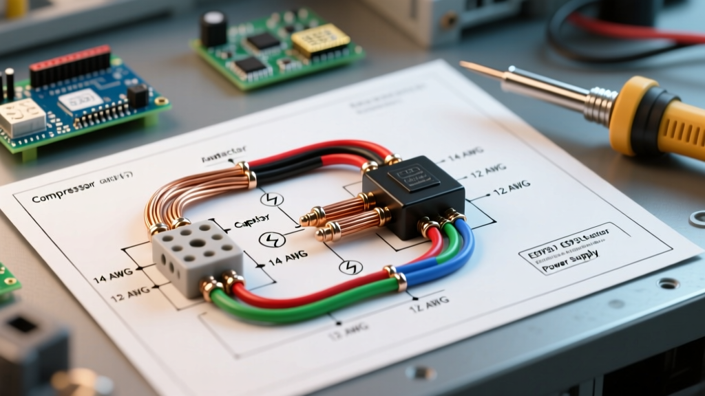 Mastering the Wiring Diagram for a Heat Pump Motor Circuit