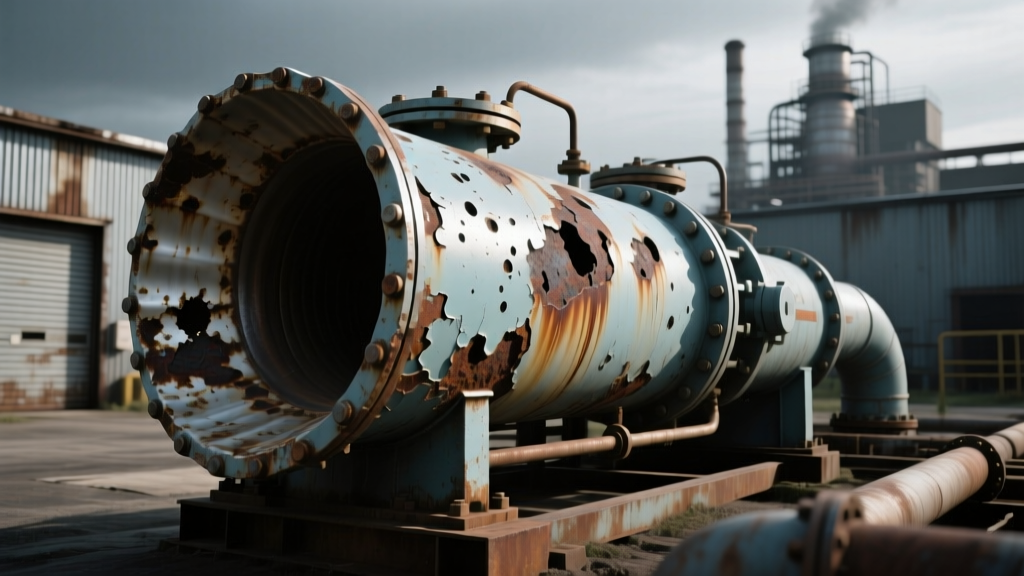 Stop Shell & Tube Heat Exchanger External Corrosion