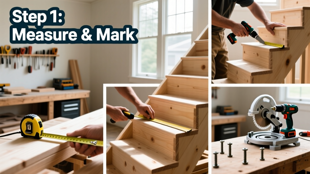 How to Build Wooden Stairs for a Deck or Porch