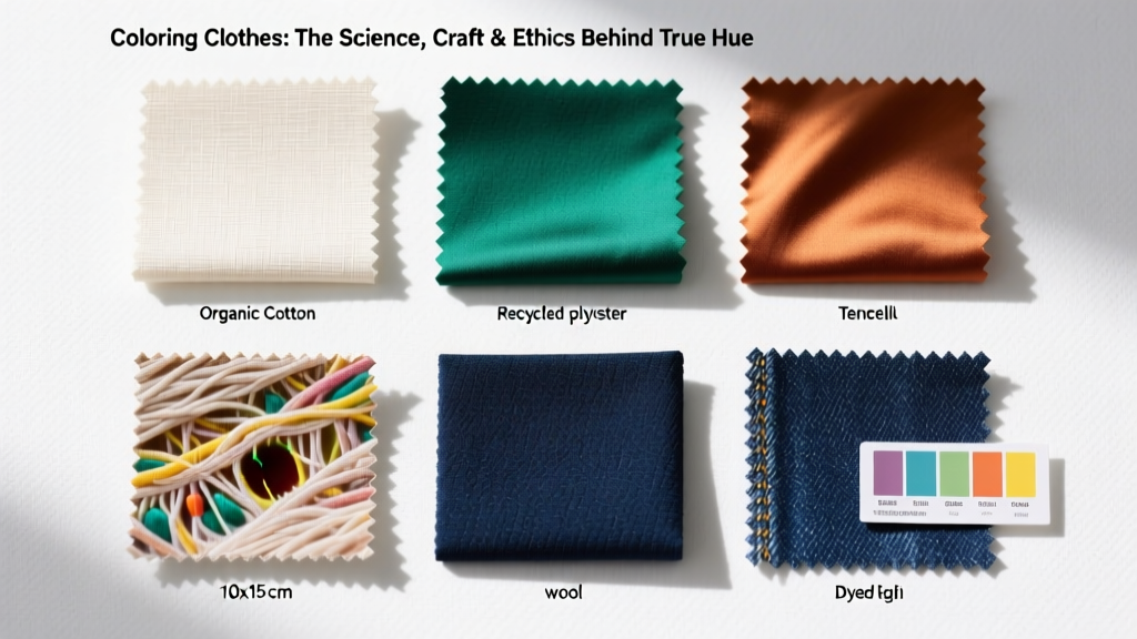 Coloring Clothes: The Science, Craft & Ethics Behind True Hue