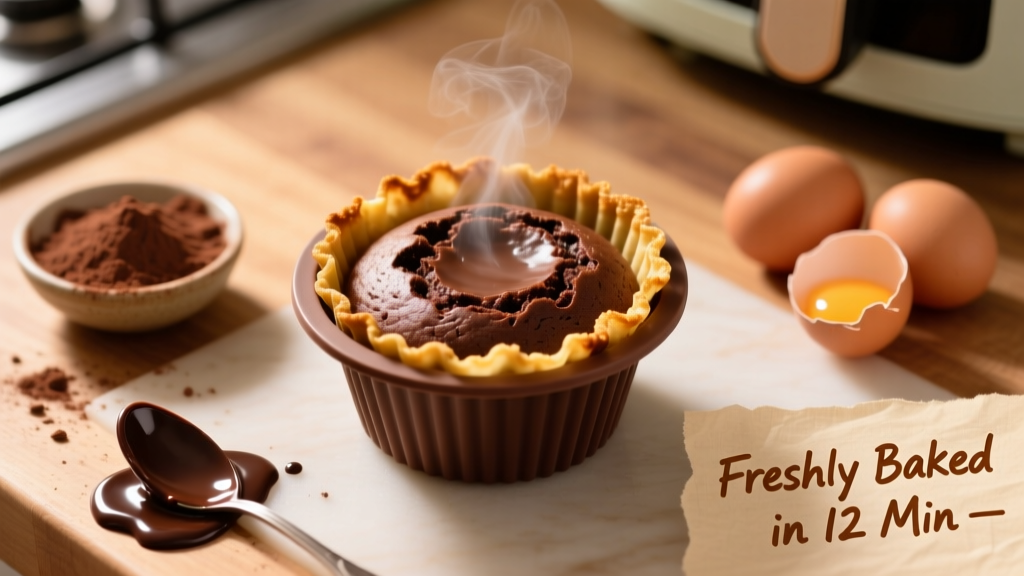 Mini Chocolate Cake in Air Fryer: Crispy & Moist