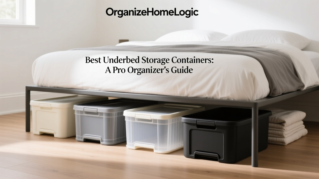 Best Underbed Storage Containers: A Pro Organizer's Guide