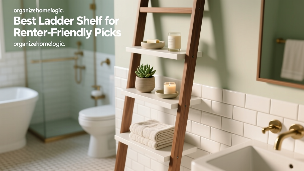 Best Ladder Shelf for Bathroom: Renter-Friendly Picks