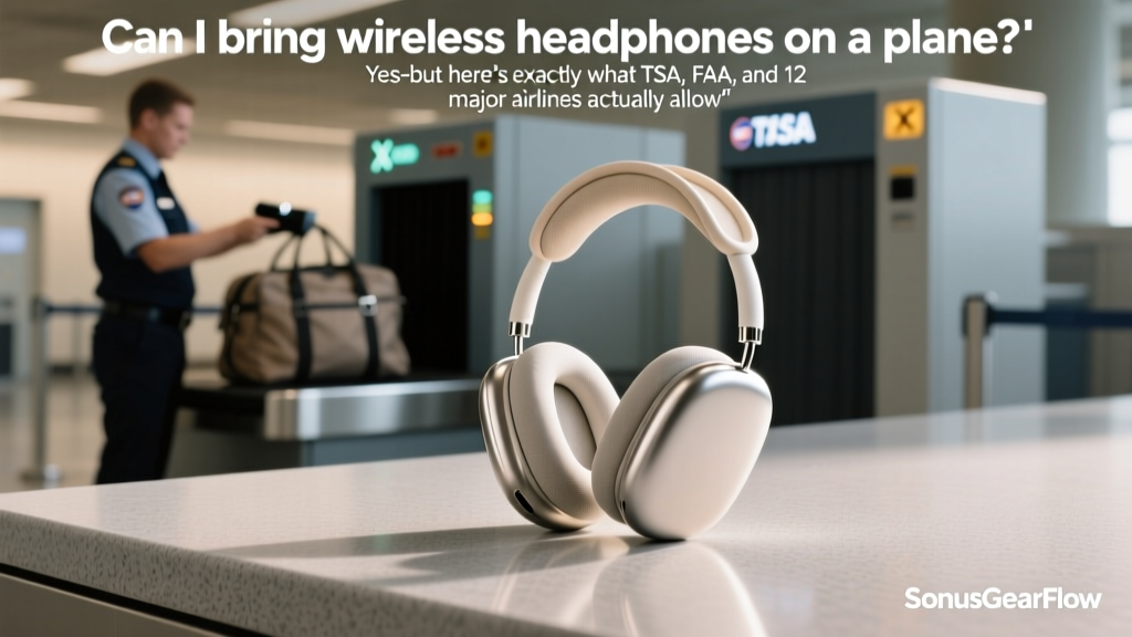 Wireless Headphones on a Plane: Rules & Tips (2026)