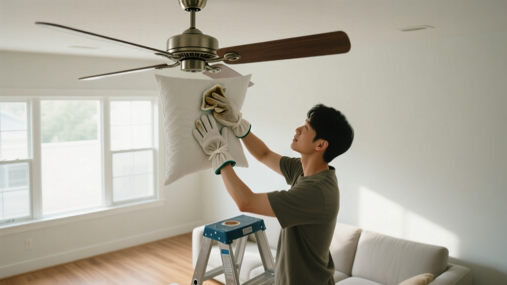 Easy: How to Clean Ceiling Fan Without Pressure Washer Fast