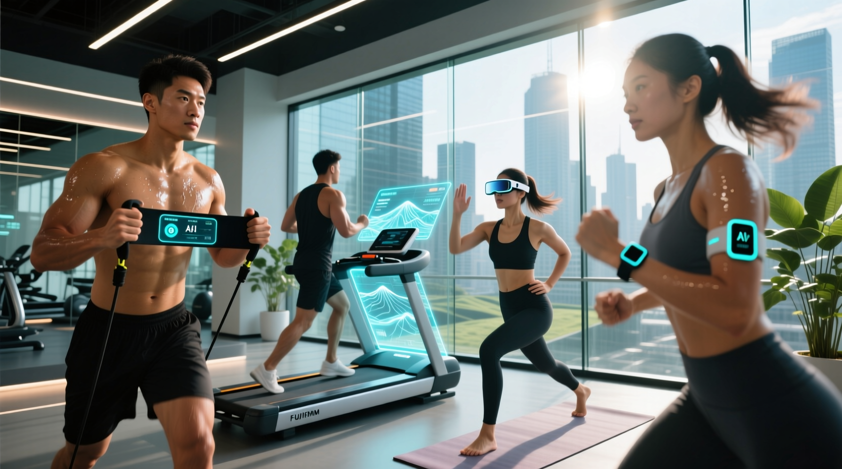 the best tech tools and fitness plans to get in shape