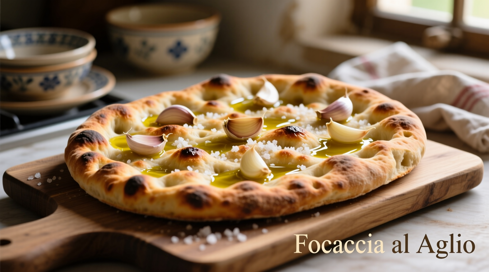 Perfect Garlic Focaccia Bread Recipe: Authentic Italian Technique