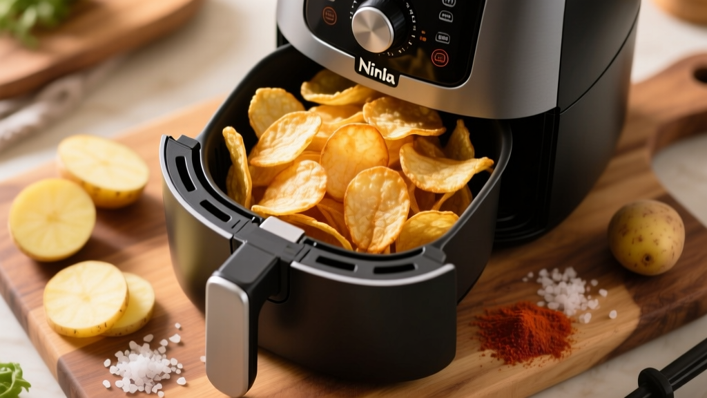 Perfect Frozen Chips in Ninja Dual Air Fryer