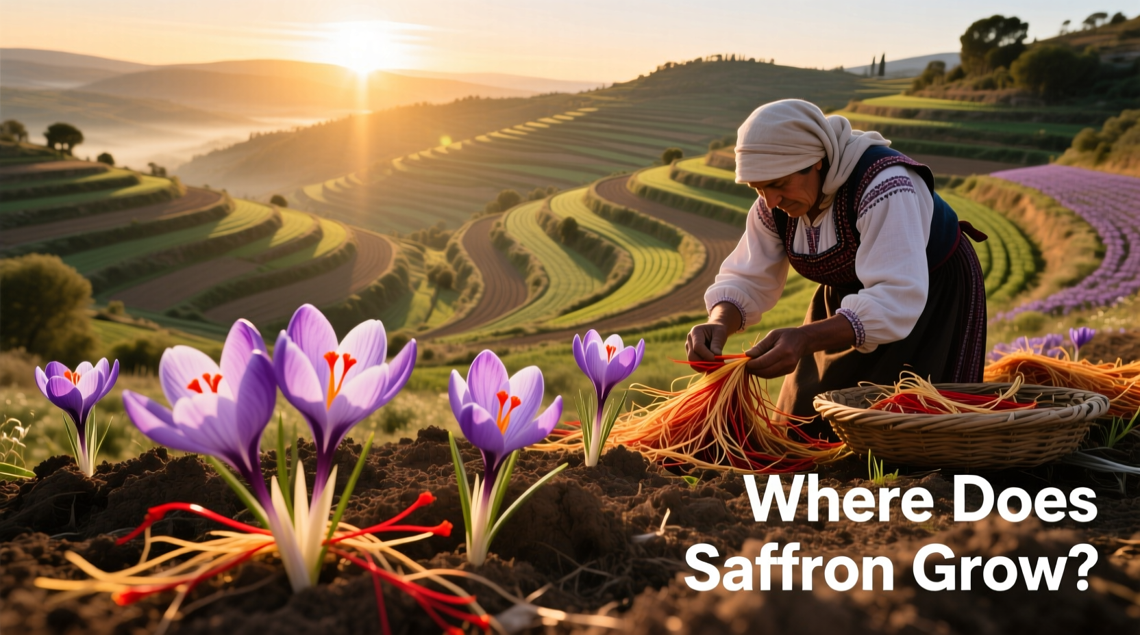 Where Does Saffron Grow? Die wichtigsten Anbaugebiete im Überblick