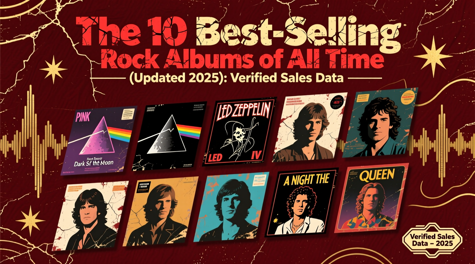 best selling rock and roll albums of all time