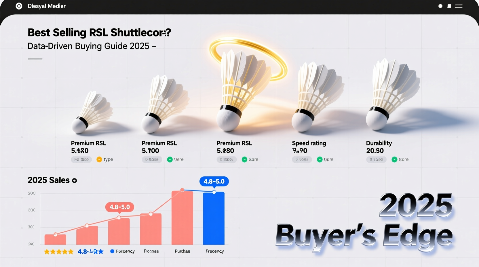 best selling rsl shuttlecock