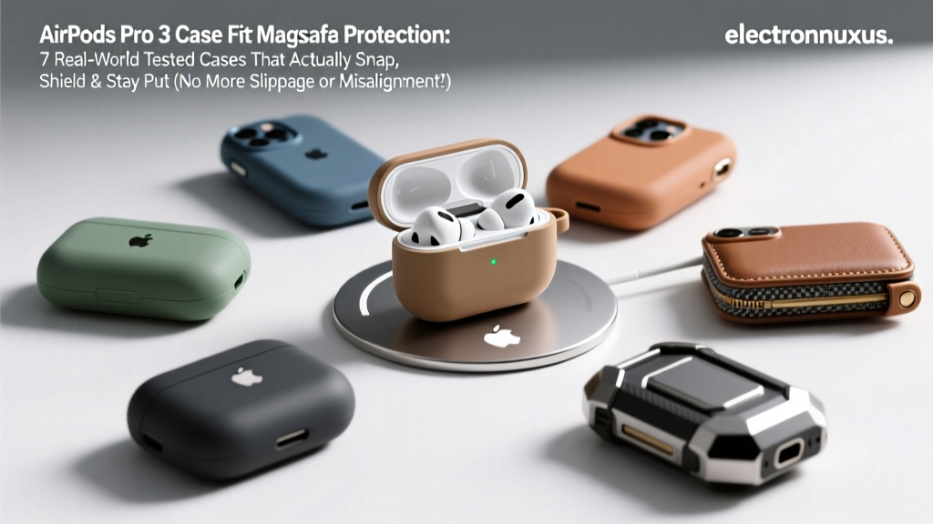 AirPods Pro 3 Case Fit MagSafe Protection: 7 Real-World Tested Cases That Actually Snap, Shield & Stay Put (No More Slippage or Misalignment!)