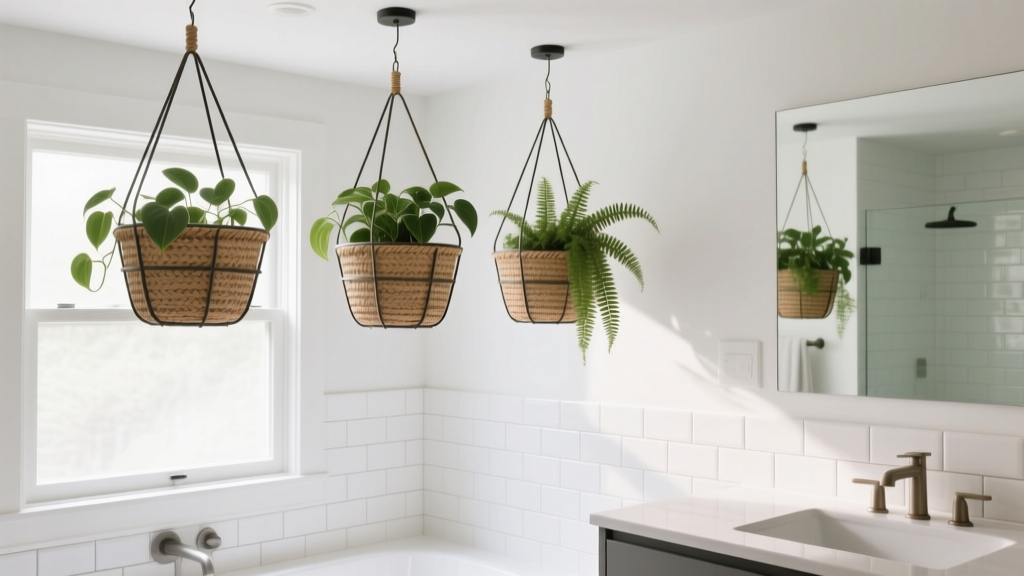 Best Hanging Baskets for Bathrooms: Renter-Friendly Picks