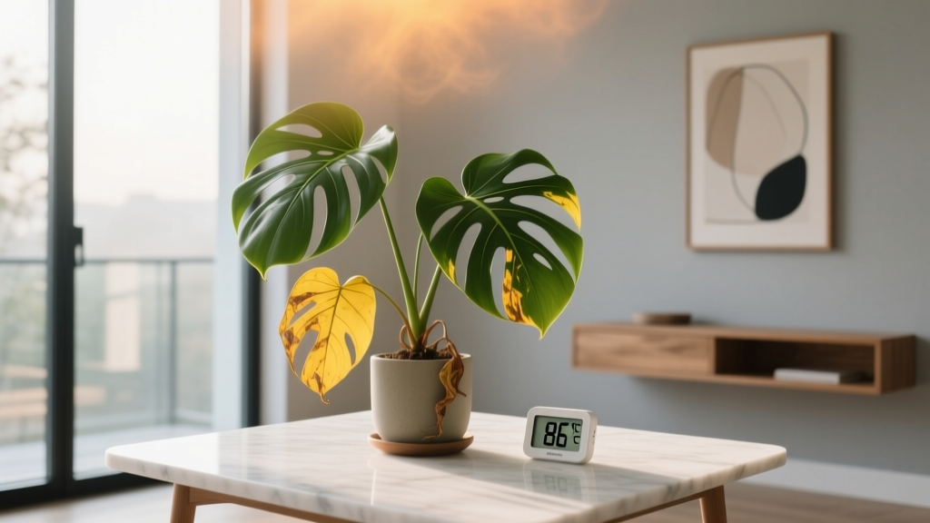 Indoor Plant Heat Tolerance: Max Temp Before Yellow Leaves