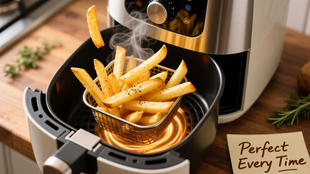 Perfect Frozen Fries in the Air Fryer (Every. Single. Time.)