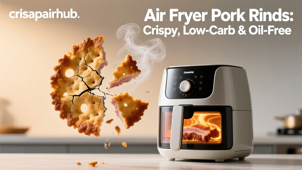 Air Fryer Pork Rinds: Crispy, Low-Carb & Oil-Free