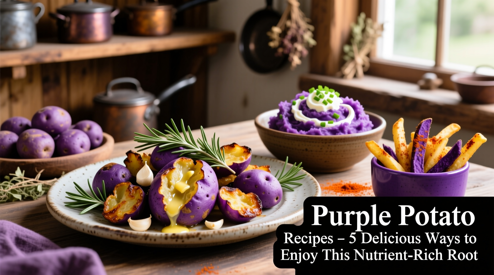 Purple Potato Recipes: Vibrant & Nutrient-Rich Dishes