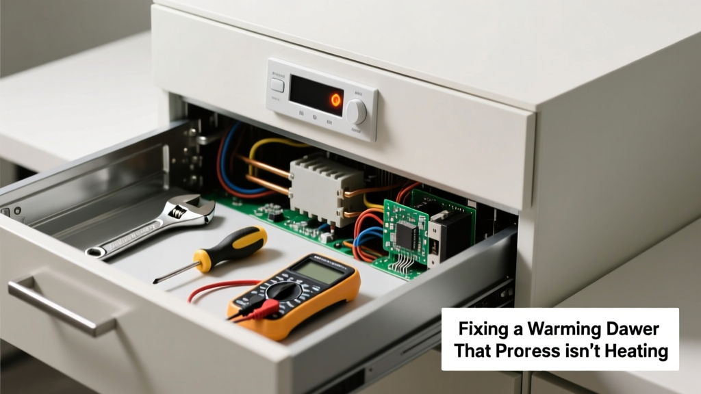 Fixing a Warming Drawer That Isn’t Heating