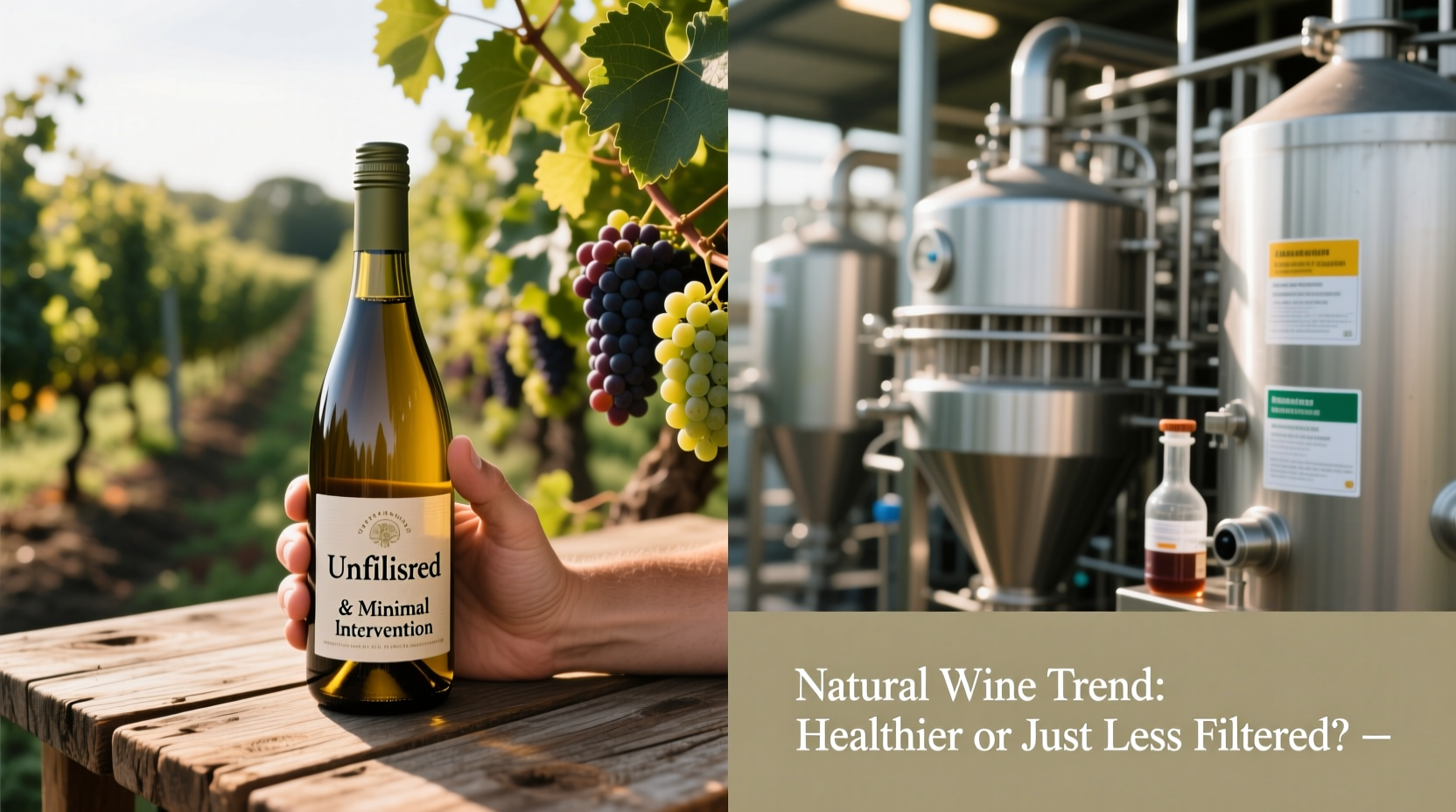 natural wine trend is it healthier or just less filtered