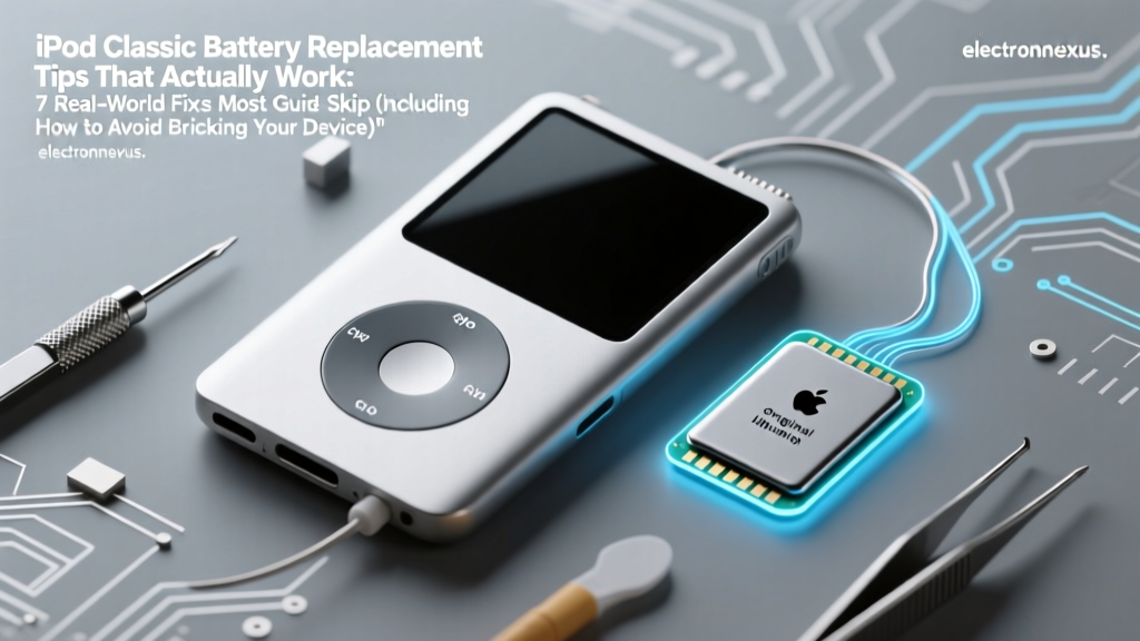iPod Classic Battery Replacement Tips That Actually Work: 7 Real-World Fixes Most Guides Skip (Including How to Avoid Bricking Your Device)