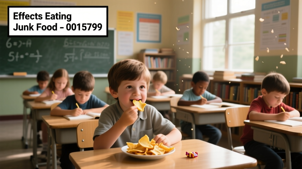 The Tangible Impact of Junk Food on Children’s Physical Health, Cognitive Development, and Emotional Well-being