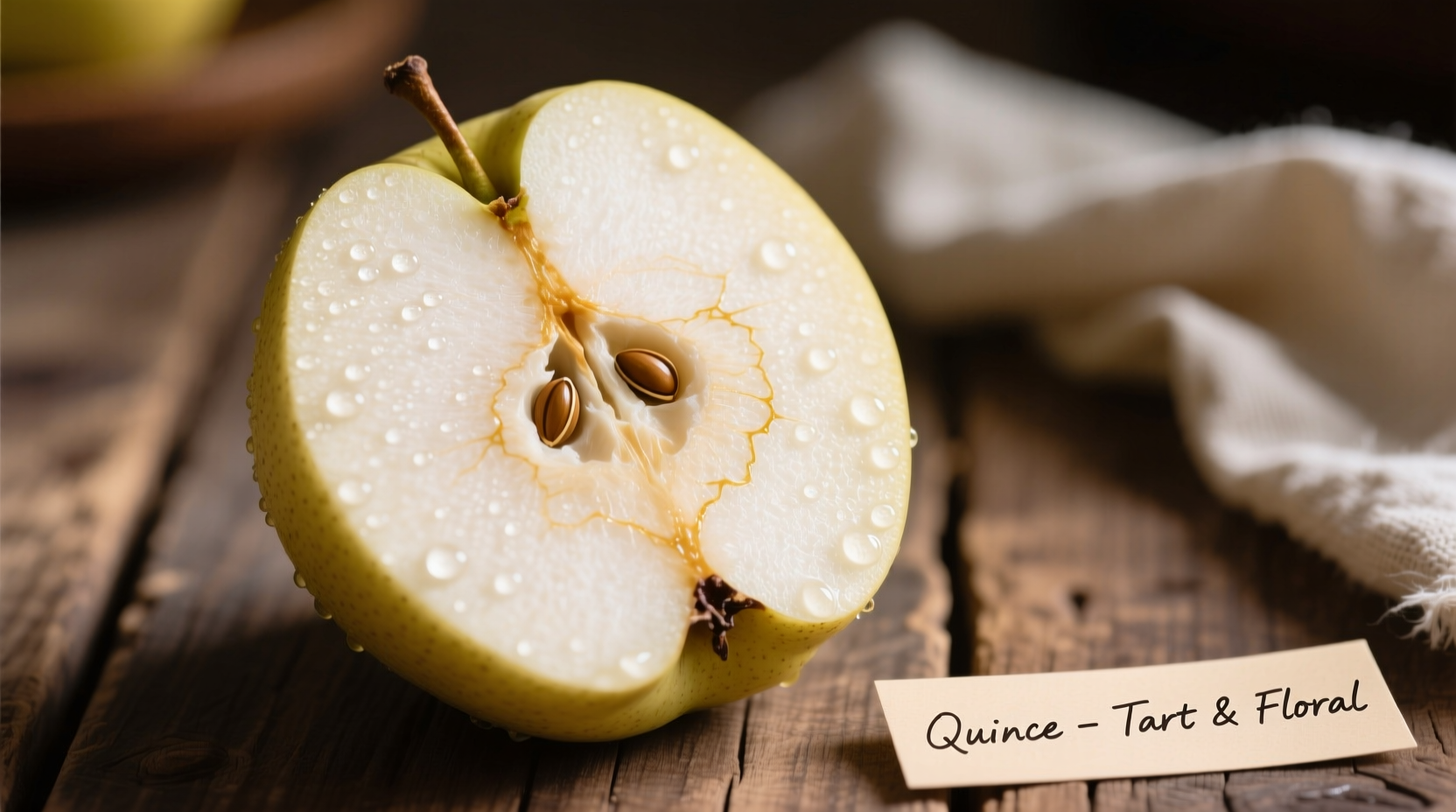 what does quince taste like