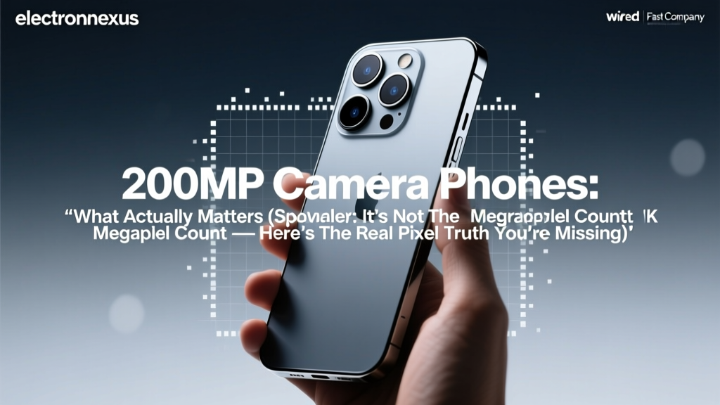 200MP Camera Phones: What Actually Matters (Spoiler: It’s Not the Megapixel Count — Here’s the Real Pixel Truth You’re Missing)
