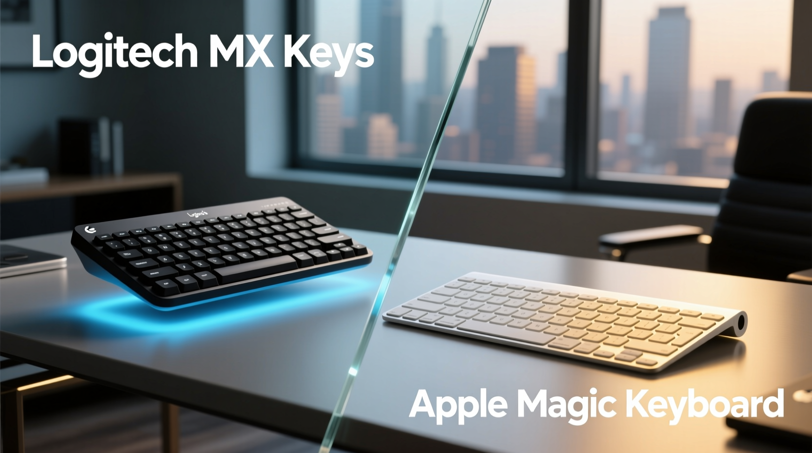 logitech mx keys vs apple magic keyboard which one rules your desk