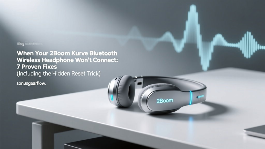 2Boom Kurve Bluetooth Not Connecting? 7 Fixes (2026)